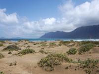 Dünen und El Risco de Famara